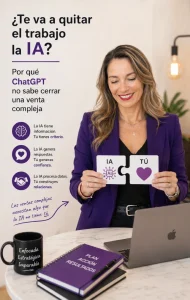 te va a quitar el trabajo la ia por que chatgpt no sabe cerrar una venta compleja